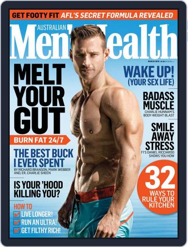 Men's Health Australia February 10th, 2015 Digital Back Issue Cover