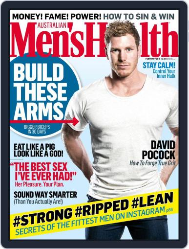 Men's Health Australia January 15th, 2015 Digital Back Issue Cover