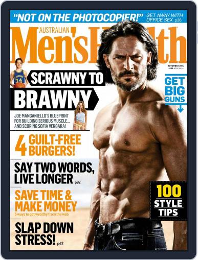 Men's Health Australia October 17th, 2014 Digital Back Issue Cover