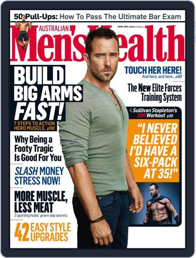 Men's Health Australia March 9th, 2014 Digital Back Issue Cover