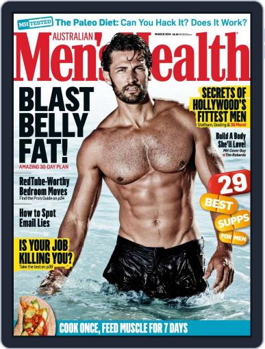 Men's Health Australia February 9th, 2014 Digital Back Issue Cover