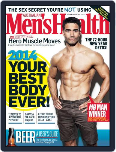 Men's Health Australia December 9th, 2013 Digital Back Issue Cover
