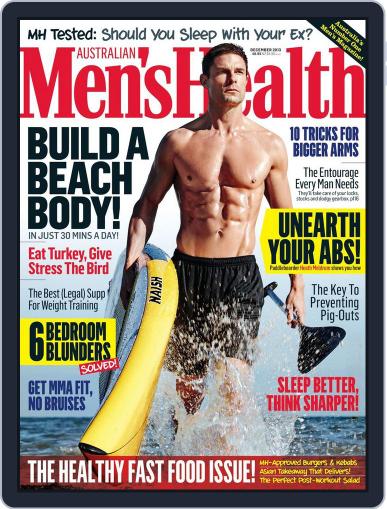 Men's Health Australia November 10th, 2013 Digital Back Issue Cover