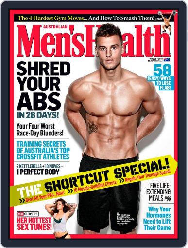 Men's Health Australia July 7th, 2013 Digital Back Issue Cover