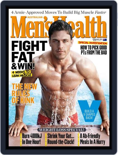 Men's Health Australia January 13th, 2013 Digital Back Issue Cover