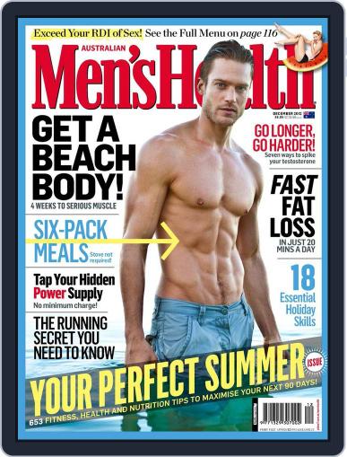 Men's Health Australia November 10th, 2012 Digital Back Issue Cover