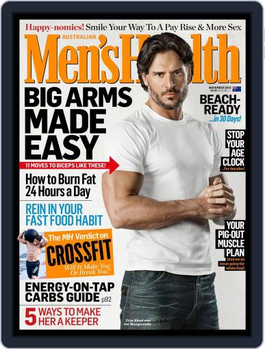 Men's Health Australia October 8th, 2012 Digital Back Issue Cover