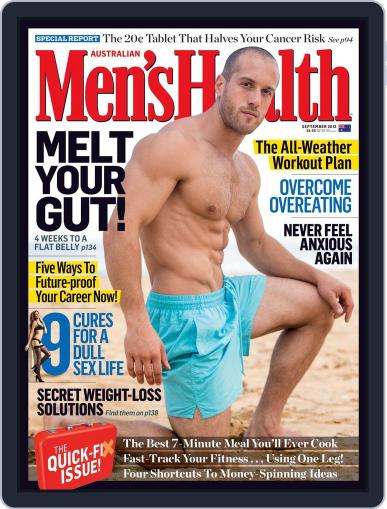 Men's Health Australia September 1st, 2012 Digital Back Issue Cover
