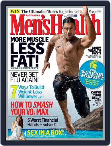 Men's Health Australia June 9th, 2012 Digital Back Issue Cover