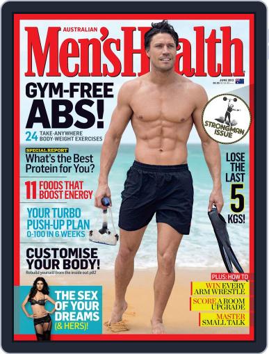 Men's Health Australia June 1st, 2012 Digital Back Issue Cover