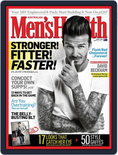 Men's Health Australia March 9th, 2012 Digital Back Issue Cover