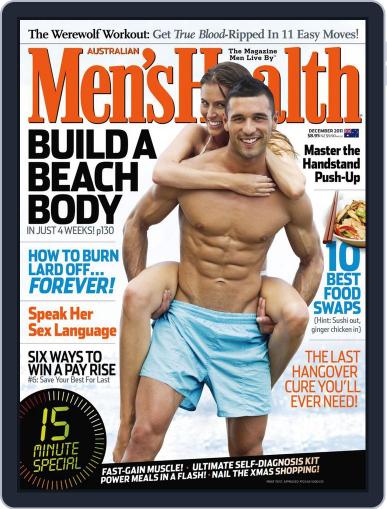 Men's Health Australia November 14th, 2011 Digital Back Issue Cover