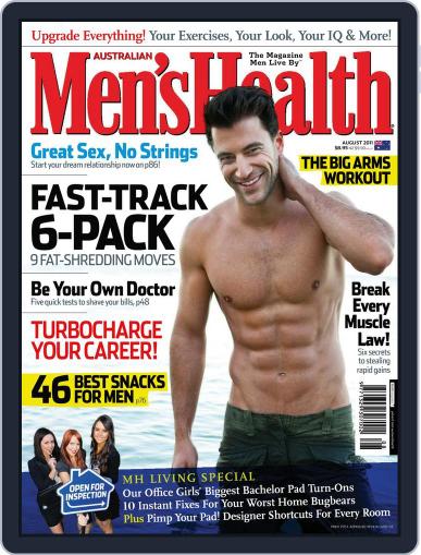 Men's Health Australia July 16th, 2011 Digital Back Issue Cover