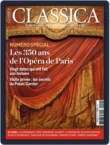 Classica February 1st, 2019 Digital Back Issue Cover