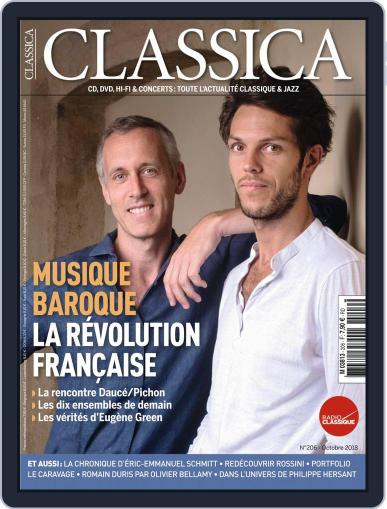 Classica October 1st, 2018 Digital Back Issue Cover