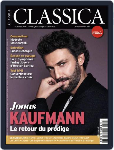 Classica February 1st, 2017 Digital Back Issue Cover