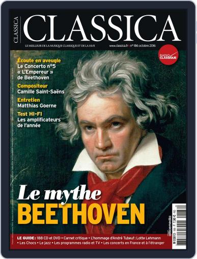 Classica October 1st, 2016 Digital Back Issue Cover