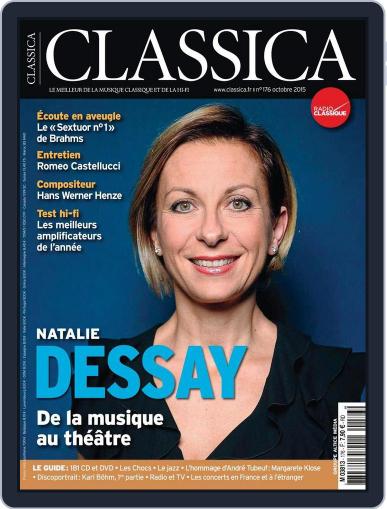 Classica September 22nd, 2015 Digital Back Issue Cover