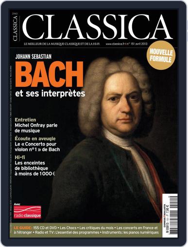 Classica March 27th, 2013 Digital Back Issue Cover