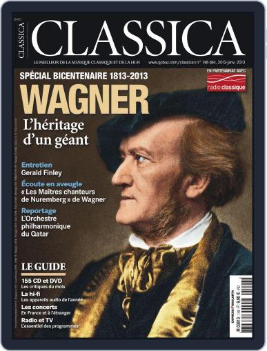 Classica November 28th, 2012 Digital Back Issue Cover