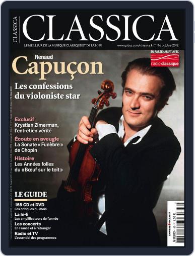 Classica September 26th, 2012 Digital Back Issue Cover