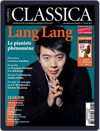 Classica May 23rd, 2012 Digital Back Issue Cover