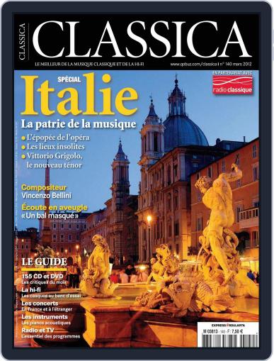 Classica February 22nd, 2012 Digital Back Issue Cover