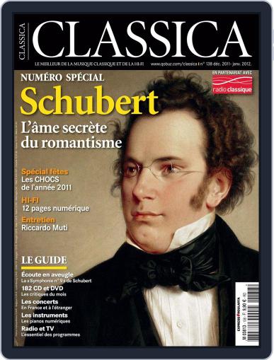 Classica November 24th, 2011 Digital Back Issue Cover