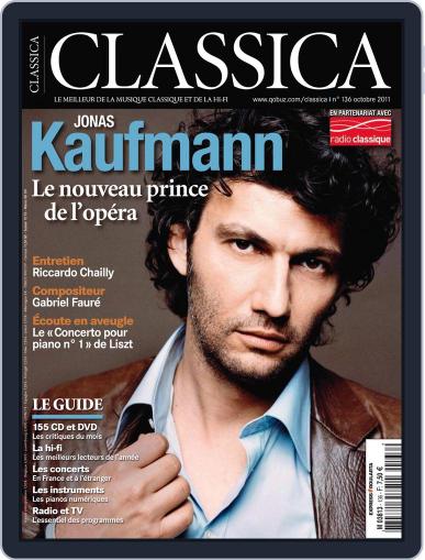 Classica September 29th, 2011 Digital Back Issue Cover