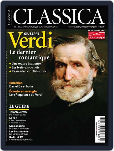 Classica June 29th, 2011 Digital Back Issue Cover