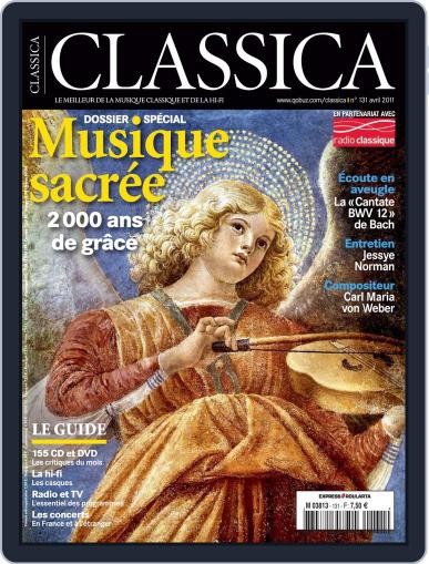 Classica March 30th, 2011 Digital Back Issue Cover