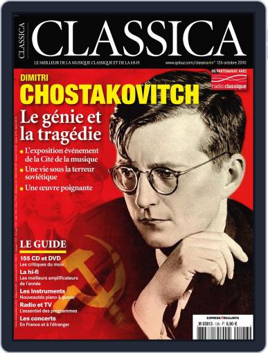 Classica September 30th, 2010 Digital Back Issue Cover