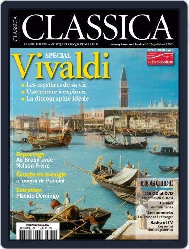 Classica July 1st, 2010 Digital Back Issue Cover