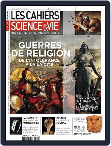 Les Cahiers De Science & Vie June 8th, 2016 Digital Back Issue Cover