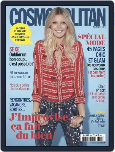 Cosmopolitan France February 3rd, 2016 Digital Back Issue Cover