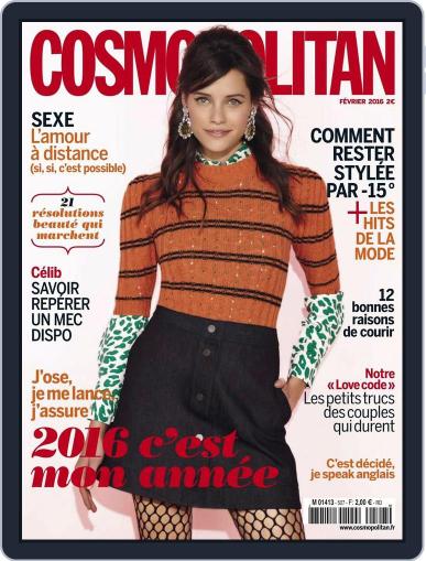 Cosmopolitan France January 2nd, 2016 Digital Back Issue Cover