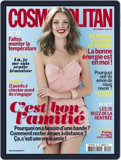 Cosmopolitan France August 31st, 2015 Digital Back Issue Cover