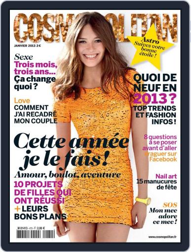 Cosmopolitan France (Digital) December 5th, 2012 Issue Cover