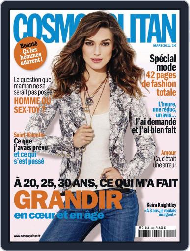 Cosmopolitan France February 7th, 2011 Digital Back Issue Cover