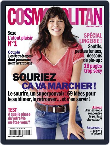 Cosmopolitan France January 10th, 2011 Digital Back Issue Cover