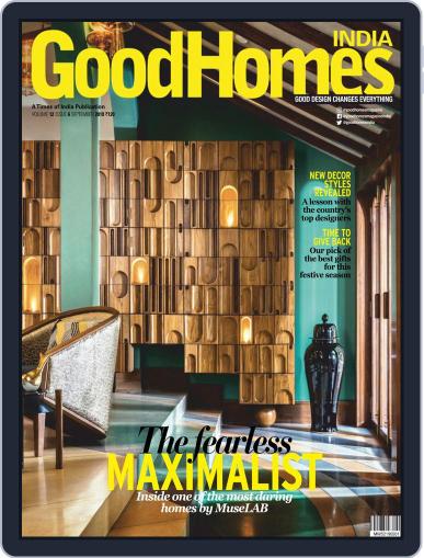 GoodHomes India September 1st, 2019 Digital Back Issue Cover