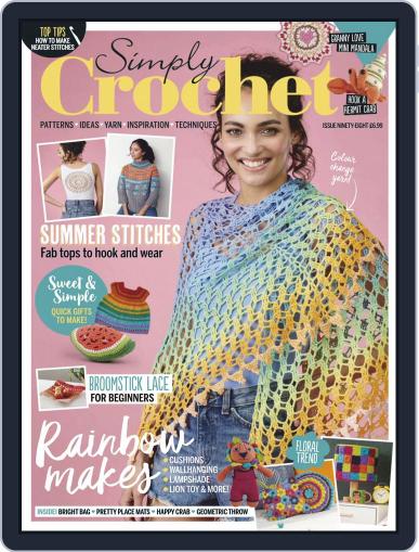 Simply Crochet August 5th, 2020 Digital Back Issue Cover