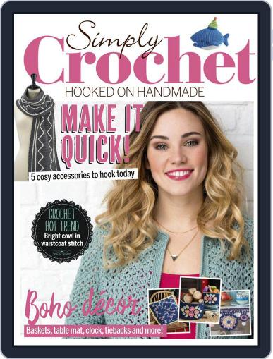 Simply Crochet May 1st, 2018 Digital Back Issue Cover