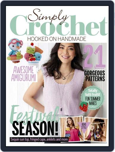 Simply Crochet August 1st, 2017 Digital Back Issue Cover