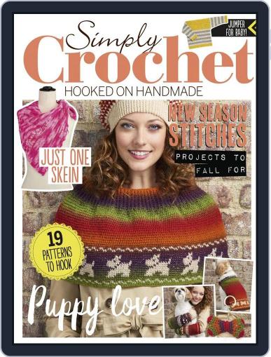 Simply Crochet October 1st, 2016 Digital Back Issue Cover