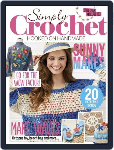 Simply Crochet August 1st, 2016 Digital Back Issue Cover