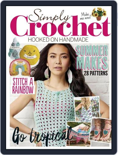 Simply Crochet July 21st, 2016 Digital Back Issue Cover