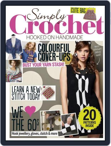 Simply Crochet March 31st, 2016 Digital Back Issue Cover
