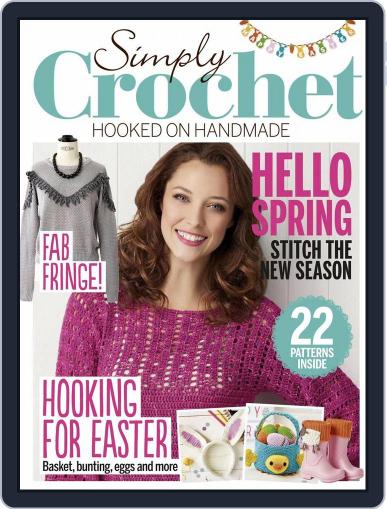 Simply Crochet March 3rd, 2016 Digital Back Issue Cover