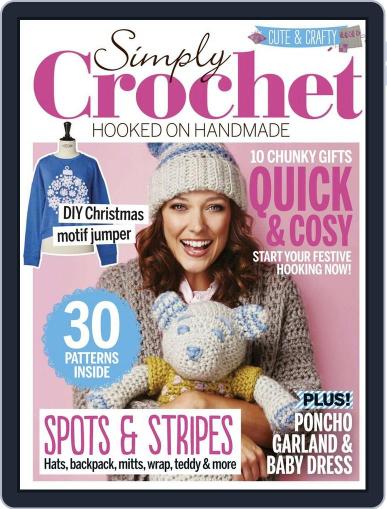 Simply Crochet October 31st, 2015 Digital Back Issue Cover